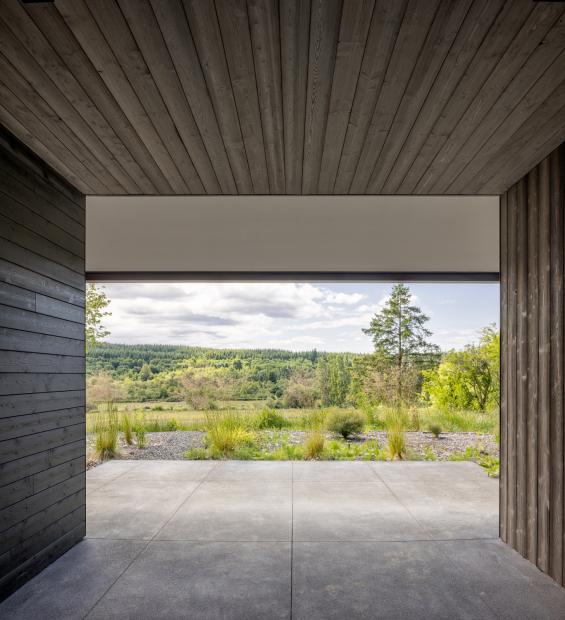 Pioneer Millworks Shou Sugi Ban in Larch Smoke. Photos by Josh Partee