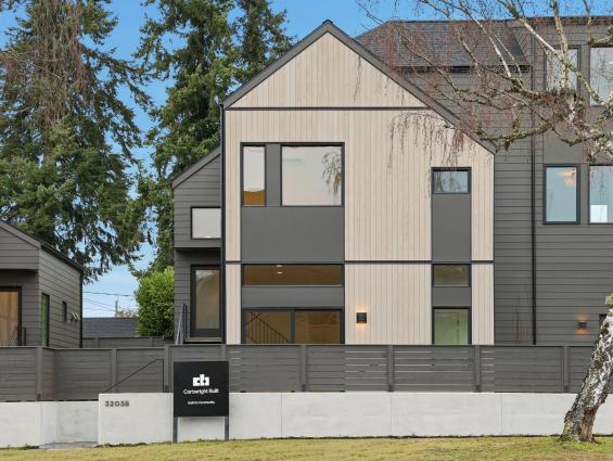 Pioneer Millworks ABODO Vulcan Morel wood siding. Photo: Francis Dreis Photography