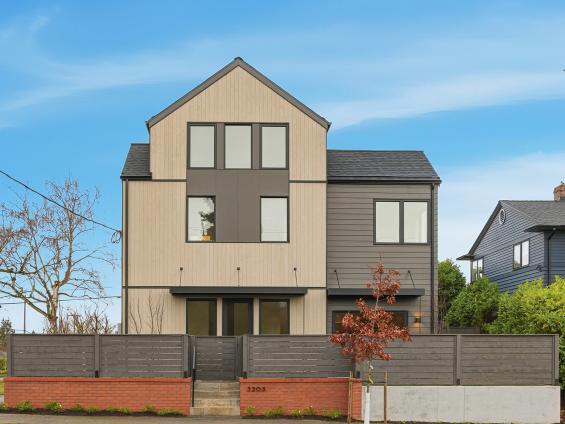 Pioneer Millworks ABODO Vulcan Morel wood siding. Photo: Francis Dreis Photography