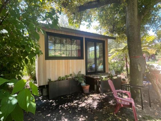 Pioneer Millworks Douglas fir Shiplap Scandi in West Marin, CA.